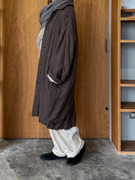 suzuki takayuki / herring-bone shawl（heather cacao）