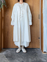 Vlas Blomme / C/L High Count カットオブドレス (Vintage White)