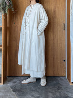 Vlas Blomme / C/L High Count カットオブドレス (Vintage White)