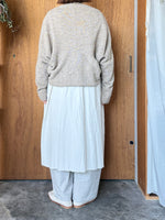 Vlas Blomme / C/L High Count カットオブドレス (Vintage White)