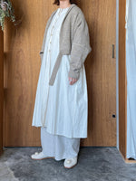 Vlas Blomme / C/L High Count カットオブドレス (Vintage White)