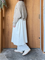 Vlas Blomme / C/L High Count カットオブドレス (Vintage White)