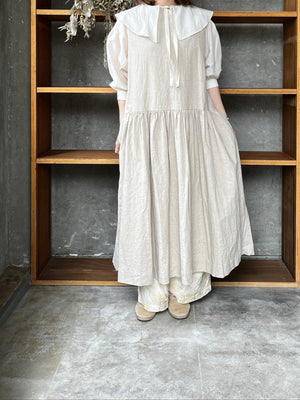 ROBE de PEAU / SHEER HAORI BLOUSE (ECRU)