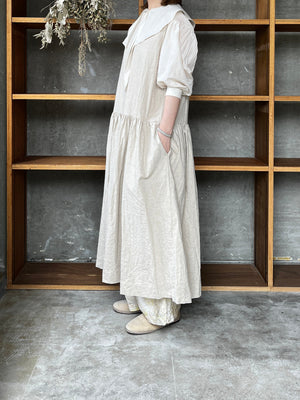 ROBE de PEAU / SHEER HAORI BLOUSE (ECRU)