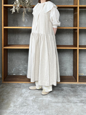 ROBE de PEAU / SHEER HAORI BLOUSE (ECRU)