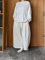 OTOAA / DOLMAN SLEEVE LONG T-SHIRT (WARM IVORY)