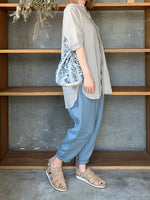suzuki takayuki / round-collar shirt（beige）