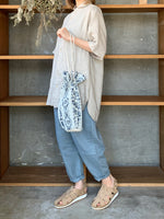 suzuki takayuki / round-collar shirt（beige）