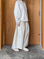 OTOAA / DOLMAN SLEEVE LONG T-SHIRT (WARM IVORY)