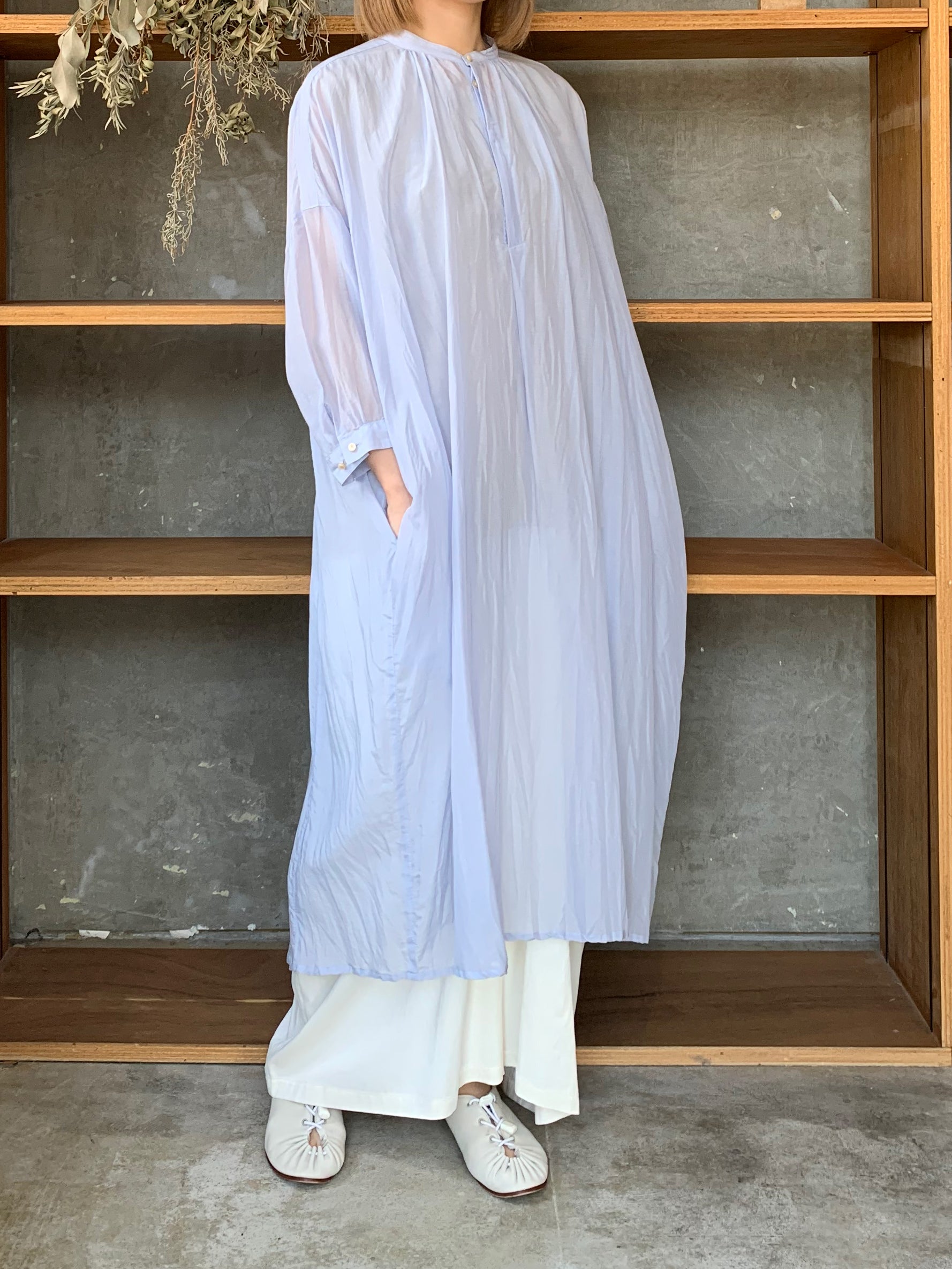 suzuki takayuki / feather dress Ⅰ（aqua）