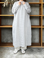 ROBE de PEAU / STRIPE PULLOVER ONE PIECE (BOLD STRIPE)