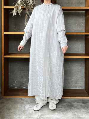 ROBE de PEAU / STRIPE PULLOVER ONE PIECE (BOLD STRIPE)