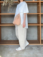 【SALE】TISSU / ヘビープレーティング天竺 BIG T（シロ）