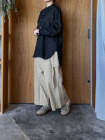 SUSURI / ジュッペットシャツ（black）