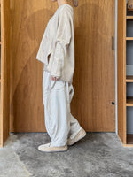 tumugu / ふわふわウール カーディガン（ECRU）