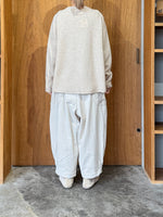 tumugu / ふわふわウール カーディガン（ECRU）