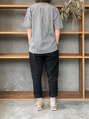 ASEEDONCLÖUD / HW short sleeve shirt（Black）