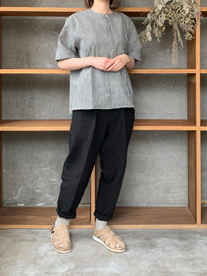 ASEEDONCLÖUD / HW short sleeve shirt（Black）