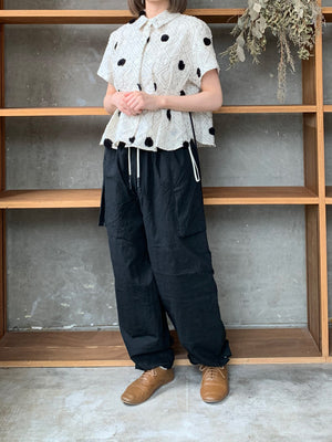 ASEEDONCLÖUD / gardener instrumentalist blouse（Off white）