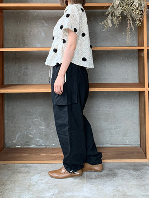 ASEEDONCLÖUD / gardener instrumentalist blouse（Off white）