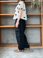 ASEEDONCLÖUD / gardener pajama trousers（Black）