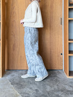 qiri / flower dot quilt JQ short reversible vest (ライトピンク)