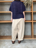ASEEDONCLÖUD / gardener knit polo（Navy）