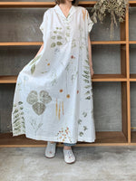 ASEEDONCLÖUD / assimilate plants dress（Off white）