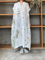 ASEEDONCLÖUD / assimilate plants dress（Off white）