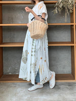 ASEEDONCLÖUD / assimilate plants dress（Off white）
