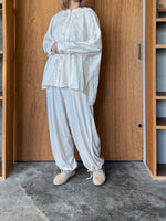 ROBE de PEAU / SNOW VELOUR PANTS (IVORY)