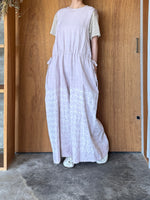 qiri / turu flower embroidery オールインワン(ラベンダー)