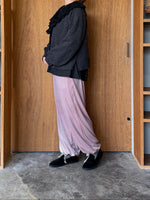 ROBE de PEAU / SNOW VELOUR PANTS (GRAYISH PINK)