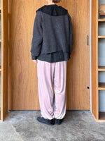 ROBE de PEAU / SNOW VELOUR PANTS (GRAYISH PINK)