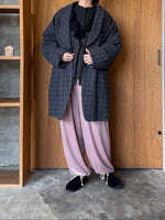 ROBE de PEAU / SNOW VELOUR PANTS (GRAYISH PINK)