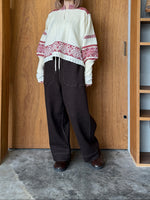 ASEEDONCLÖUD / Seiyako jacquard blouse（Off white）