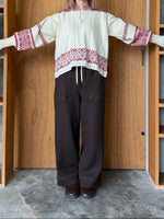 ASEEDONCLÖUD / Seiyako jacquard blouse（Off white）