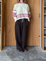 ASEEDONCLÖUD / Seiyako jacquard blouse（Off white）