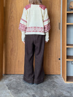 ASEEDONCLÖUD / Student dormitory pants（Brown）