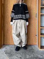 ASEEDONCLÖUD / P.E. trousers（Sand Beige）