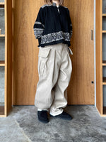 ASEEDONCLÖUD / Seiyako jacquard blouse（Black）