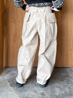 ASEEDONCLÖUD / P.E. trousers（Sand Beige）