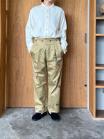 ASEEDONCLÖUD / Study uniform slacks（Beige）