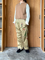 ASEEDONCLÖUD / Study uniform slacks（Beige）