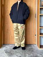 miffew / VARSITY DOWN JACKET（BLACK）