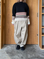 ASEEDONCLÖUD / P.E. trousers（Sand Beige）