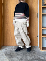 ASEEDONCLÖUD / P.E. trousers（Sand Beige）