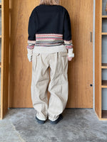 ASEEDONCLÖUD / P.E. trousers（Sand Beige）