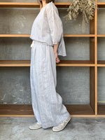 ROBE de PEAU / STRIPE EASY PANTS (BOLD STRIPE)