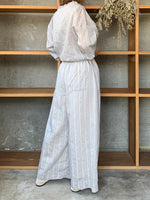 ROBE de PEAU / STRIPE EASY PANTS (BOLD STRIPE)